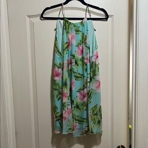 Floral Halter Dress